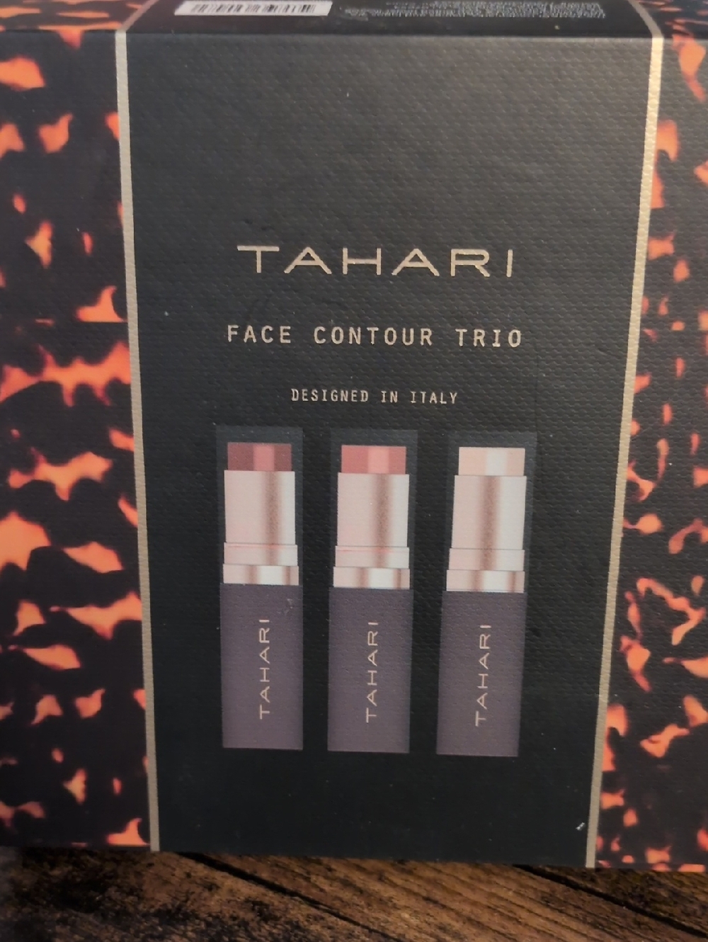 TAHARI Face Contour Trio — Rose, Nude & Champagne Sticks